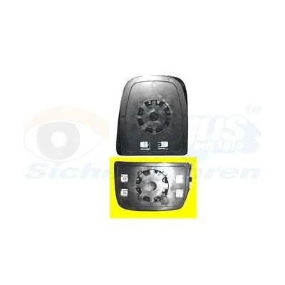 Immagine di Van WEZEL 2815836 Vetro Specchio Retrovisore Dx Sezione inferiore IVECO: Daily 4, 4 Kasten/Kombi, V / Station Wagon