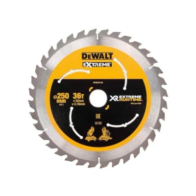 Immagine di DeWalt, ACCESSORI UTENSILI XR FLEXVOLT, Lama circolare 250mm x 30mm 36 denti