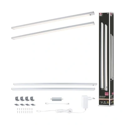 Immagine di Paulmann Inline Kit base lampada sottopensile LED 6 W Bianco caldo Cromo (opaco)