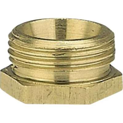 Immagine di GARDENA 07270 20 Ottone Raccordo filettato di riduzione 26,44 mm (3/4) AG, 18,7 (1/2) FI