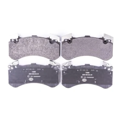 Immagine di HELLA 8DB 355 015 991 Kit pastiglie freno Non predisposto per contatto segnalazione usura con contrappesi AUDI: A6 C7 Avant, A7 Sportback, Sedan
