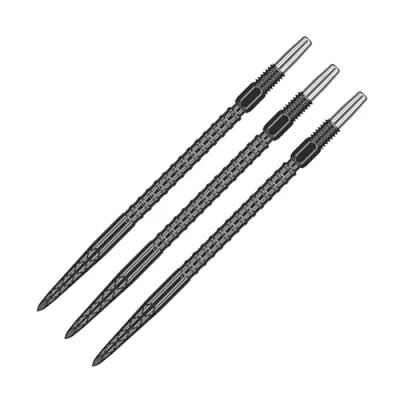 Immagine di Target Darts Black Diamond Surge 26mm Points, Swiss Point Punta di sovratensione con Diamante DS Nero, 26 mm Unisex