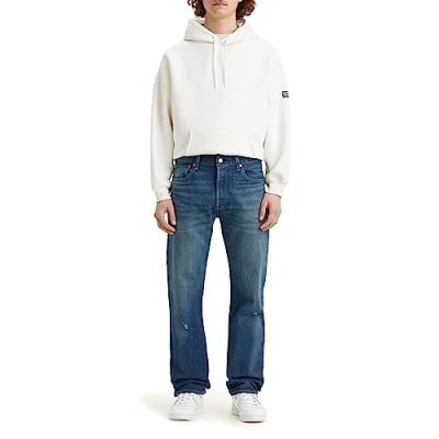 Immagine di Levi&#039;s 501 Original Jeans a sigaretta, Uomo, Taglia: 26x28, S light indigo destructed
