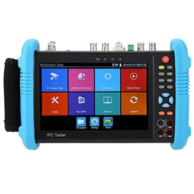 Immagine di IP CCTV Tester Monitor, TVI CVI AHD per l&#039;installazione di telecamere Sicurezza Creare Report Test(IPC 9800MOVTADHS Plus, Regolamenti Europei)