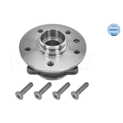 Immagine di MEYLE 100 652 0013 Mozzo ruota 120 con cuscinetto integrato, anello sensore magnetico integrato materiale di montaggio Assale anteriore