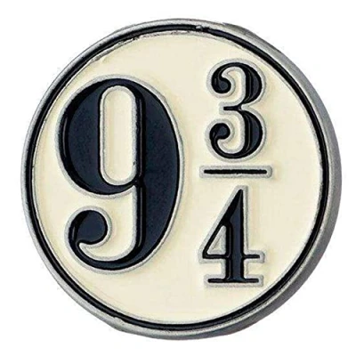 Immagine di HARRY POTTER Spilla con Piattaforma 9 3/4, Multicolore, Standard, 54262