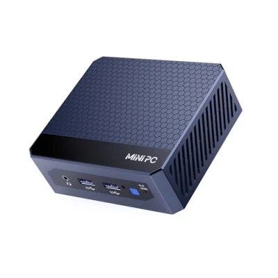 Immagine di Anozmview Mini PC Alder Lake N95(up to 3.4GHz) 16GB DDR4 512GB M.2 SSD, Micro Desktop Computer 4 USB 3.2 Wifi 5 BT 4.2, Dual 4K HDMI output, Support extra 2.5&#039;&#039; Home Office server