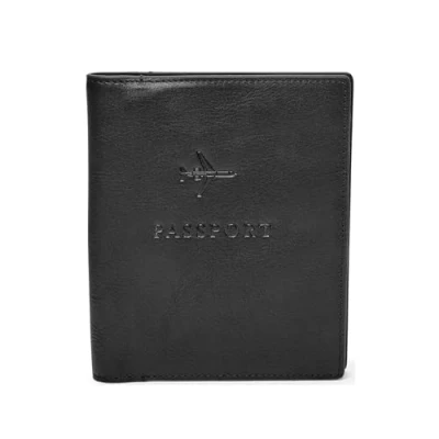 Immagine di Fossil Custodia per passaporto, Taglia: One Size, Black