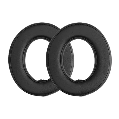 Immagine di kwmobile 2x Cuscinetto Cuffie Compatibile con Corsair HS50 HS60 Pro HS70 HS75 Pad Cuscinetti Ricambio Over Ear Simil Pelle nero