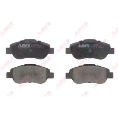 Immagine di ABE C1F063ABE Kit pastiglie freno Assale anteriore con segnalatore acustico usura FIAT: Grande Punto Hatchback, 500 Panda II Hatchback