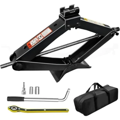 Immagine di CHENGPI Cric per Auto Max 2,5T con manovella, Crick accessori, a Forbice SUV/MPV/PKW