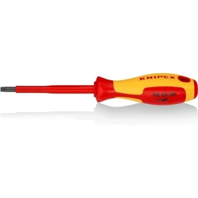Immagine di Cacciavite a sei punte Knipex Werk VDE Dimensione (Cacciavite) T 30 Lunghezza della lama: 100 mm DIN EN 60900
