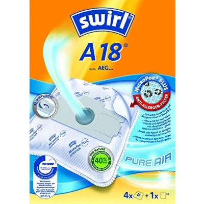 Immagine di Swirl, Set di Sacchetti, 4 pz., e Filtro, per aspirapolvere A 18 AirSpace