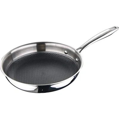 Immagine di MasterPRO Hi Tech 3 Padella antiaderente 28 cm Acciaio inossidabile con struttura a nido d&#039;ape Rivestimento strati Utensili da cucina Adatto tutti i piani cottura