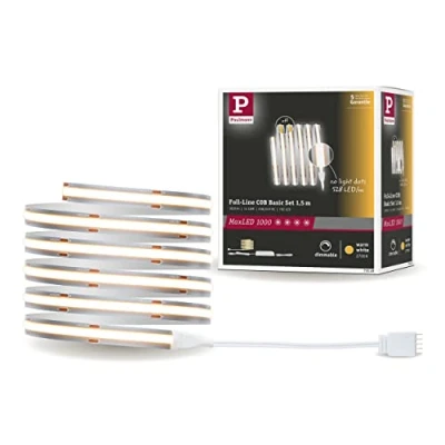 Immagine di Paulmann 71048 KIT base striscia LED con spina 230 V 1.5 m Bianco caldo 1