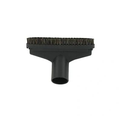Immagine di Universal Spazzola universale di alta qualità in plastica nera, multiuso, con striscia rimovibile setole crine cavallo, 32 mm