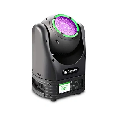 Immagine di Cameo MOVO beam Z100 Testa mobile con anello di LED, rotazione continua e zoom