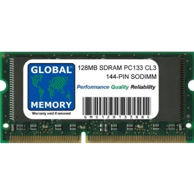 Immagine di Global Memory Memoria RAM SODIMM PC133, 133 MHz, 144 pin, 128 MB per schermo piatto iMac G4