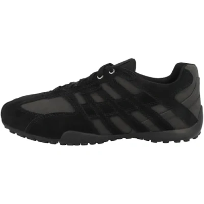 Immagine di Geox Uomo Snake A, Scarpe da Ginnastica, Nero, 46 EU