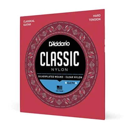 Immagine di D&#039;Addario Corde Chitarra Classica EJ27H Classic Nylon per Forte Tensione 1 Pacchetto
