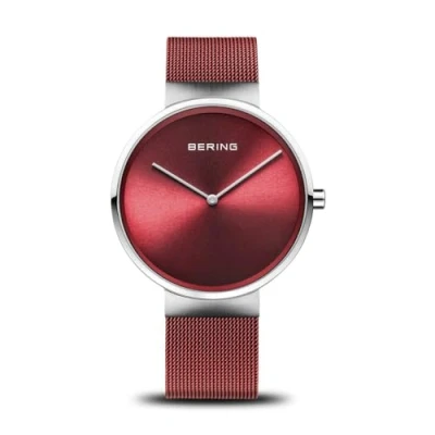 Immagine di BERING Unisex Analogico Quarzo Classic Collection Orologio con Cinturino in Acciaio Inossidabile e Vetro Zaffiro