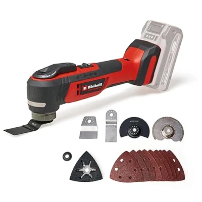 Immagine di Einhell TP MG 18 Li BL 4465190 Utensile multifunzione a batteria brushless, senza batteria, caricatore, incl. accessori