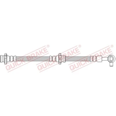 Immagine di QUICK BRAKE 50.745 Tubi Freno 626mm con filettatura interna