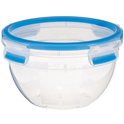 Immagine di Emsa Clip &amp; Close Contenitore Salvafreschezza, Rotondo, 1,1 L