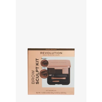 Immagine di Makeup Revolution BROW Sculpt Kit make up, Donna, Taglia: One Size, Dark