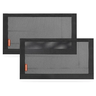 Immagine di TrunkExpert Borsa in Rete Nano con Velcro per Bagagliaio Universale 40 cm x 20 Organizer Auto Strisce Resistenti 2 Pezzi