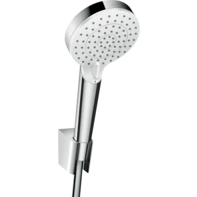 Immagine di hansgrohe Crometta Set supporto doccia Vario con flessibile 125 cm, bianco/cromo, 26691400