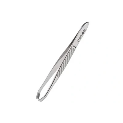 Immagine di REMOS Pinzetta in acciaio inossidabile con punta inclinata 8 cm
