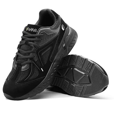 Immagine di FitVille Extra Larghe Scarpe Donna Sneakers Supporto per Arco Plantare Pianta Larga da Ginnastica Comfort Piede Piatto Lavoro Comode 43 EU