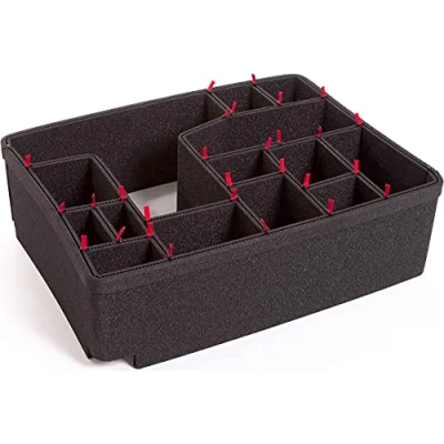 Immagine di PELI 1560 Set Divisori Trekpak, Accessorio Per Valigia Protector Originale, Compatibile 1560, Colore: Nero