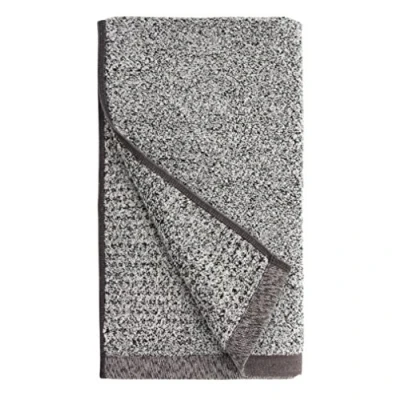 Immagine di Everplush 710 01 03 55 P 4 Pezzi Diamond Jacquard Biancheria da Bagno, Asciugamano a Mano, Navy, Gray, Mano