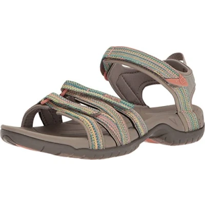 Immagine di Teva Tira, Sandali a Punta Aperta Donna, Multicolore (Taupe Multi Tpm), 38 EU