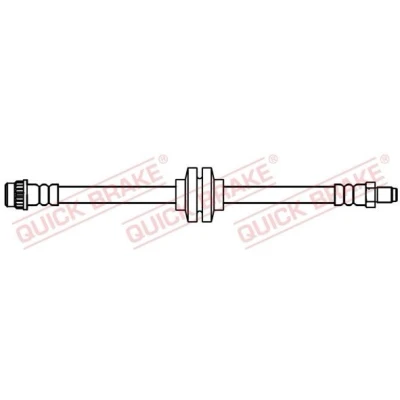 Immagine di QUICK BRAKE 32.136 Tubi Freno 427mm M10x1 con filettatura interna, esterna DACIA: Duster SUV, II