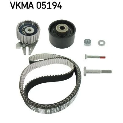 Immagine di SKF VKMA 05194 Kit cinghia di distribuzione 190 con materiale fissaggio profilo dente trapezoidale OPEL: Zafira B, Astra H Hatchback