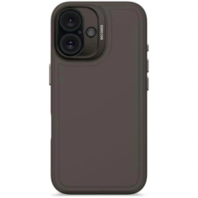 Immagine di DECODED Custodia in silicone per iPhone 16, compatibile con MagSafe, materiale liquido morbido al tatto, copertura protettiva completa, bordi rialzati proteggere lo schermo e la fotocamera, colore