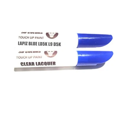 Immagine di SD COLORS 12 ml Vernice Ritocco con Pennello e Trasparente LAPIZ Blue (LD5K) Compatibile VW/Audi Riparazione di Graffi, Scheggiature Verniciatura
