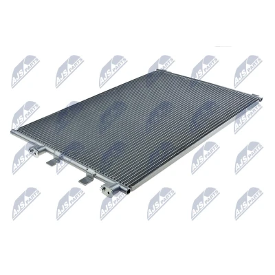 Immagine di NTY CCS RE 021 Condensatore senza essiccatore Alluminio 655 R 134a RENAULT: GRAND SCENIC 2, MEGANE 2 Kombi