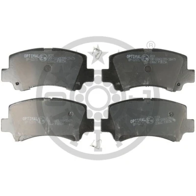 Immagine di OPTIMAL BP 12171 Kit pastiglie freno Assale anteriore con segnalatore acustico usura SUZUKI: Wagon R+ II Hatchback, I Hatchback