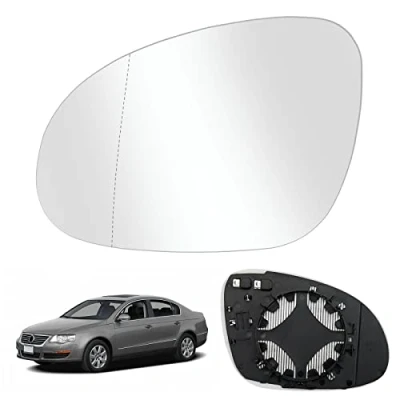 Immagine di Vetro a Specchio Sostituzione per VW PASSAT B6 2007 2011, GOLF MK5 2003 2008, Esterno Regolabile Adatto JETTA 5 2006 Lente di Retromarcia (Sinistra)