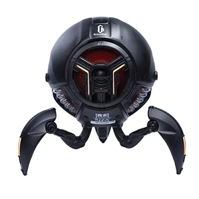 Immagine di Gravastar MARS Pro Speaker Bluetooth Cassa Robot Altoparlante Senza Fili Portatile 15h 20W (Cassa, Matte Black)