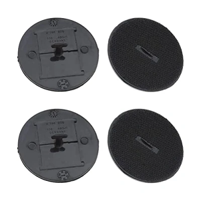 Immagine di EMSea 4x Tappetino Tappeto Gancio Loop Supporto di Montaggio Pad Car Mat Clips/Fissaggi/Elementi Fissaggio Pavimento Twist Lock Forma T 07149166609 Compatibile con BMW