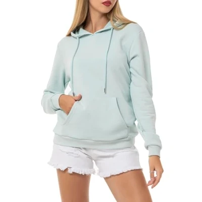Immagine di Red Bridge Felpa da donna con cappuccio Premium Basic, menta, M