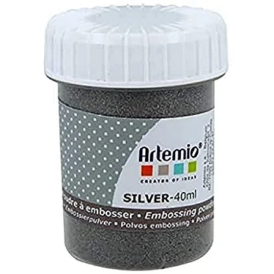 Immagine di Artemio Polvere per goffratura 40 ml Argento