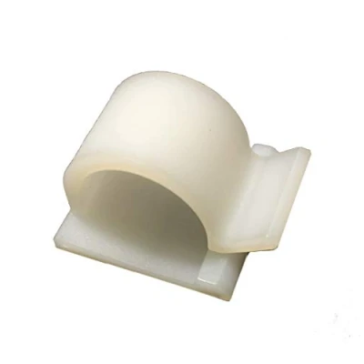 Immagine di Clip per cavi autoadesive multiuso, confezione da 50 (16 mm, bianco)