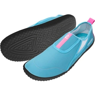 Immagine di CRESSI Kiwi Shoes Azure/Pink 42 Scarpa Unisex Ideale per Sport Acquatici e Passeggiate in Ambienti Umidi, al Mare Spiaggia, Azzurro/Rosa,