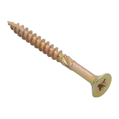 Immagine di Spectre Advanced Viti per legno multiuso 4,0 x 50 mm Zinco giallo passivato Bulk Box 500